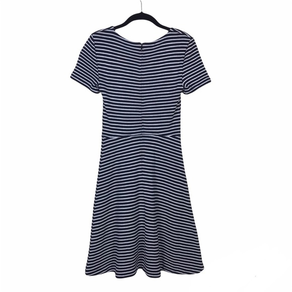Madewell Striped Anywhere Short Sleeve Flare Dress - Picture 5 of 8